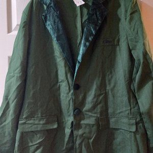 Clue Board Game Co's Play Dress Up Jacket Blazer Adult Size XL Halloween Costume